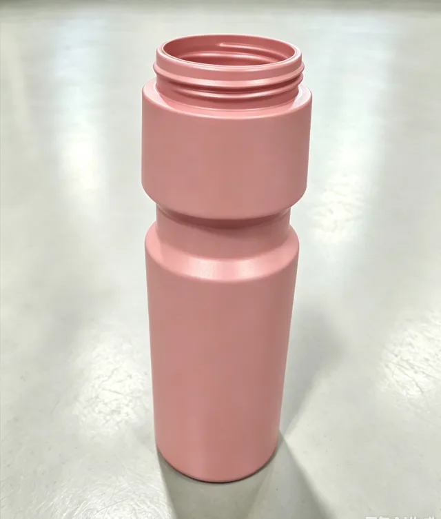 Stepped Round Bottle Sample shown in supplied trial-sample imagery.