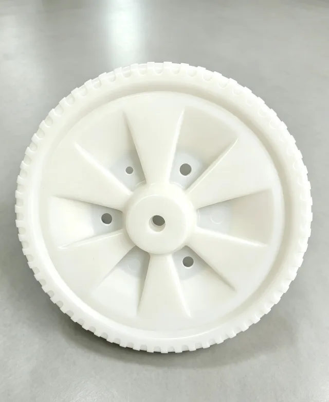 Trial-Blow Wheel Sample shown in supplied trial-sample imagery.