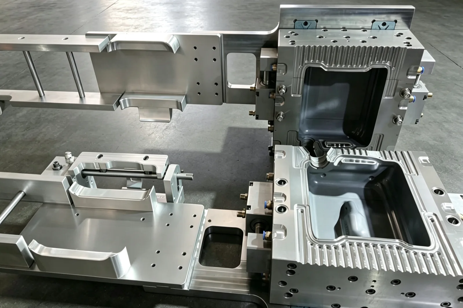 Extrusion Blow Mould Workshop View