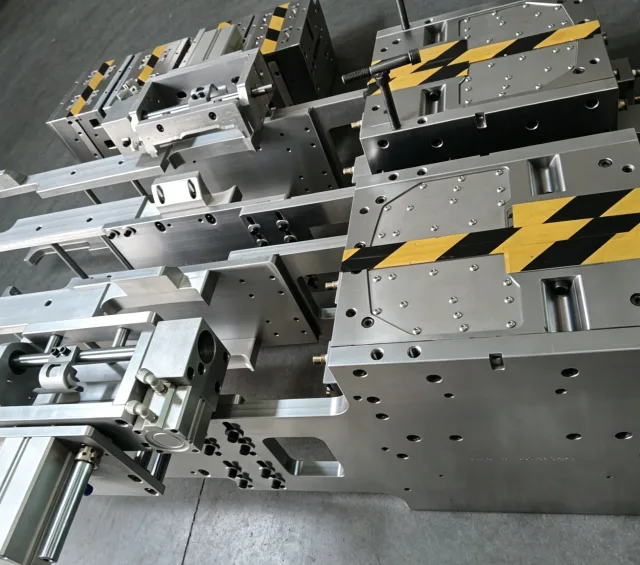 HDPE and PP Extrusion Blow Mould shown in supplied catalogue imagery.