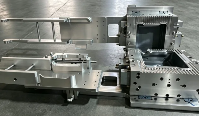 HDPE Extrusion Blow Mould shown in supplied catalogue imagery.