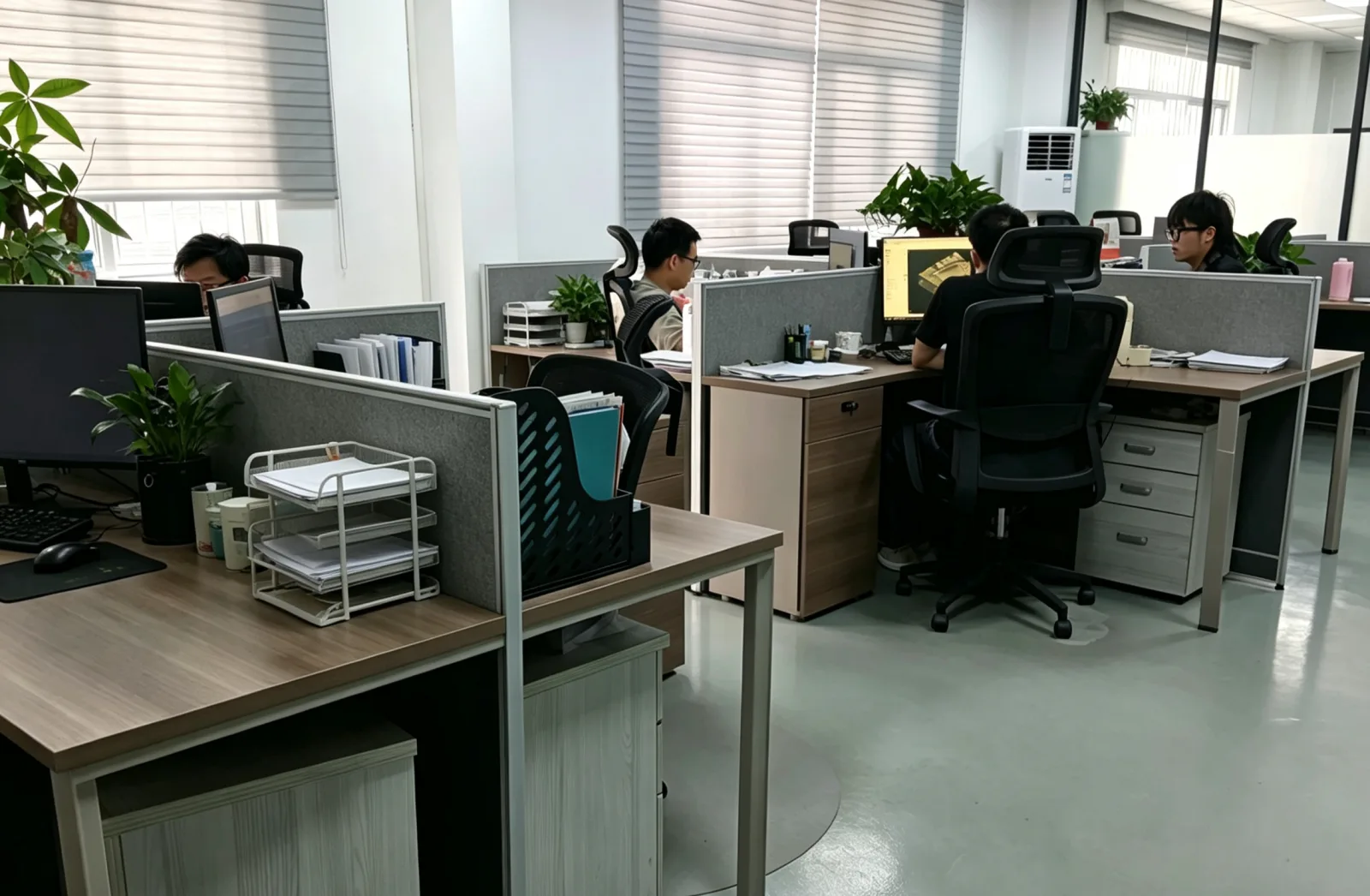 Additional work area shown in the supplied company album.