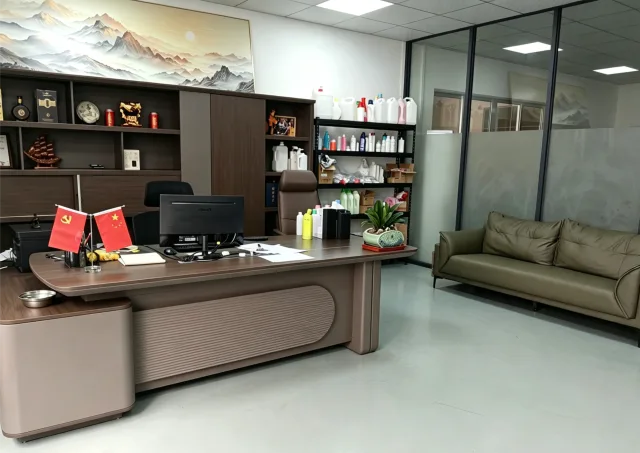 Office space shown in the supplied company album.