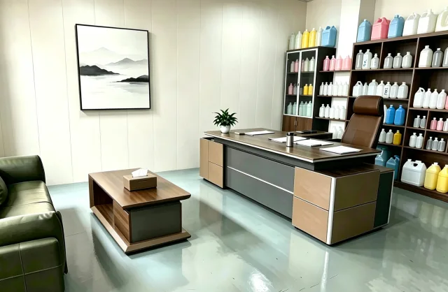 Sample-display area shown in the supplied company album.